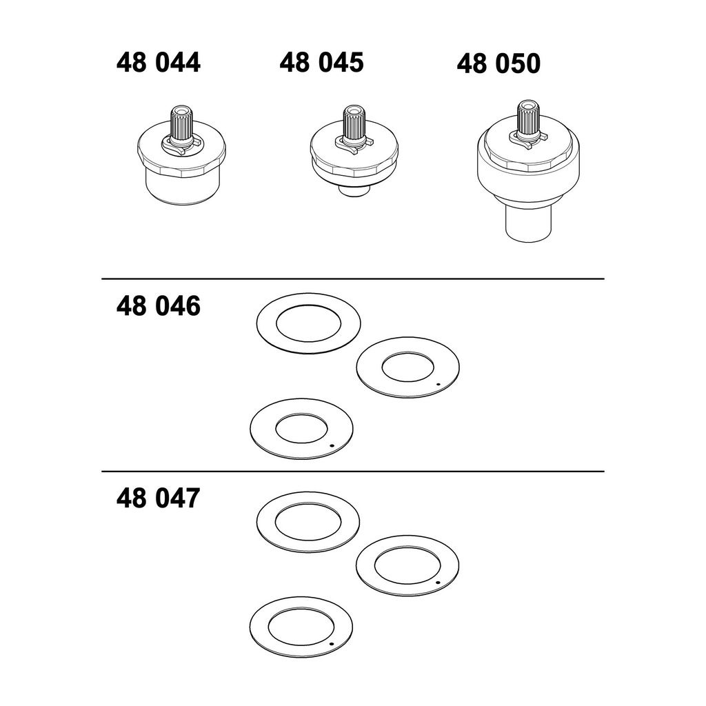Grohe 48046000 Universal Sealing Washer Chrome 1