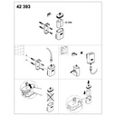 Grohe 42393000 Wall Carrier Battery Housing 1
