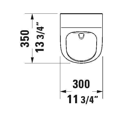 Duravit 280930 ME by Starck Urinal 2809300092 White