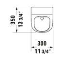 Duravit 280930 ME by Starck Urinal 2809300092 White