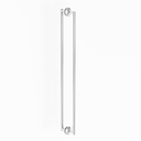 Kartners 13770618-99 Porto 6"x18" Offset Shower Door Handles Polished Chrome 