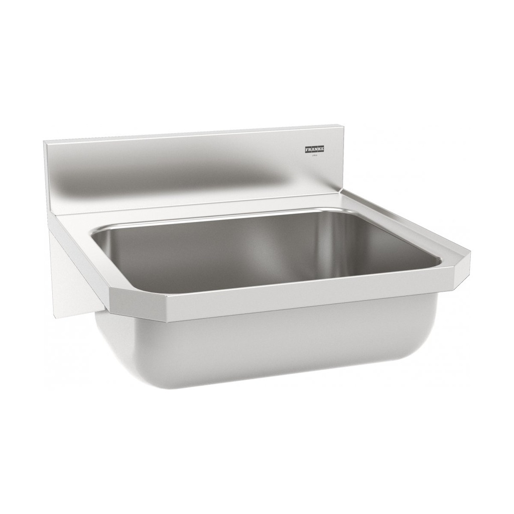 Franke WHB1617-316-3-1 Wall Hung Wash Basin 18Ga 1.5 Inch Waste T316 1 Hole