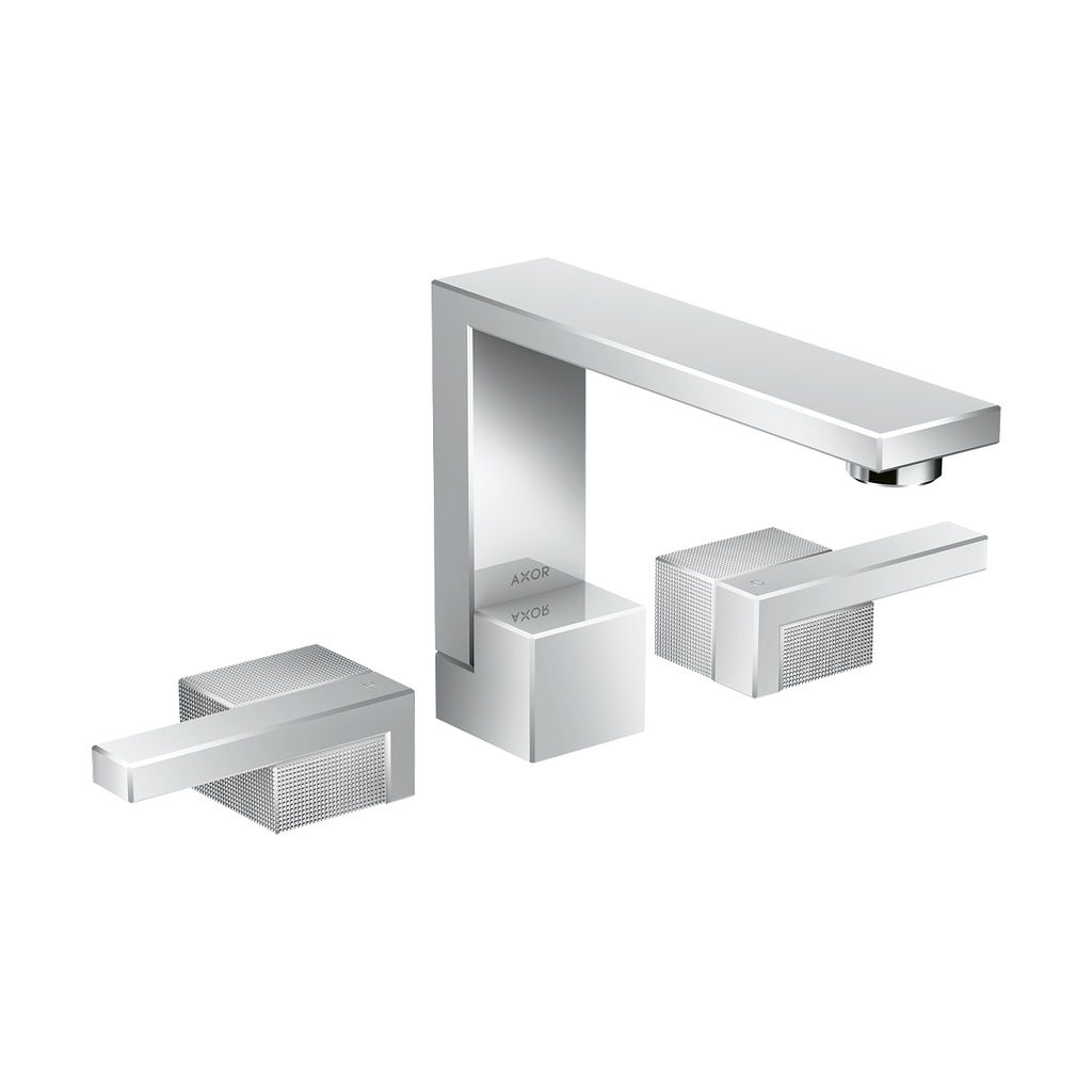 Hansgrohe 46051001 Widespread Faucet 130, Diamond Cut