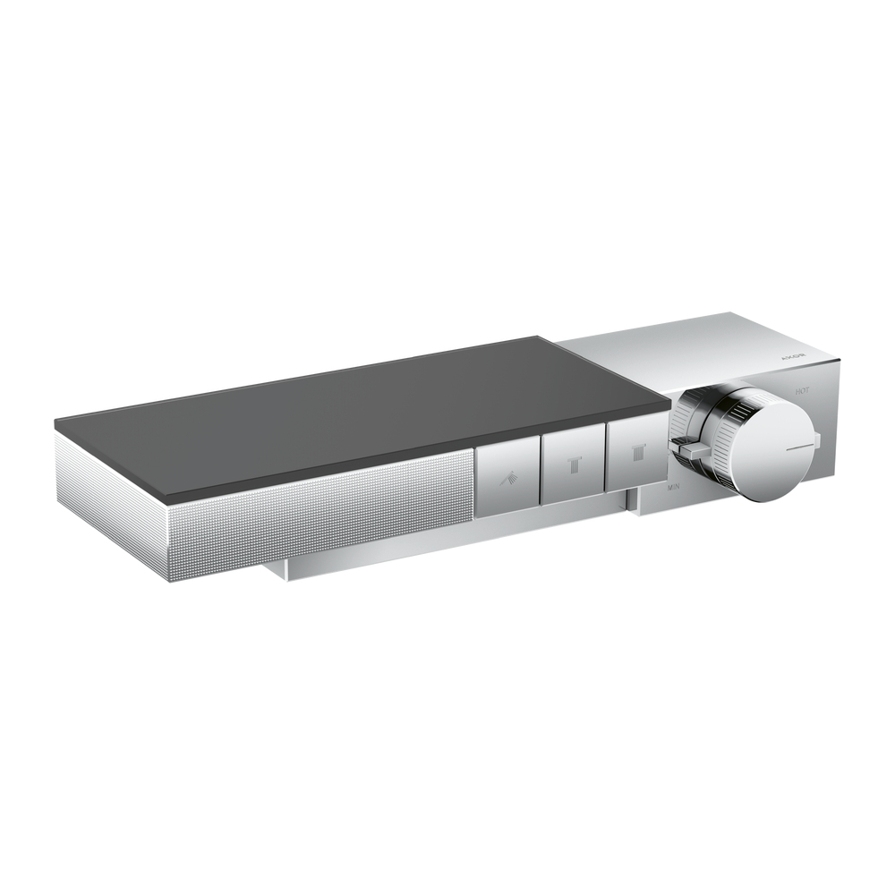 Hansgrohe 46141001 Thermostatic Trim For 3 Functions, Diamond Cut