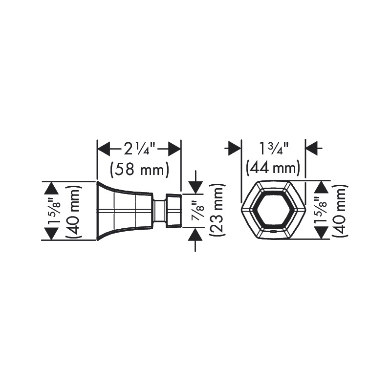 Hansgrohe 04838000 Hook