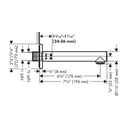 Hansgrohe 04814670 Tub Spout