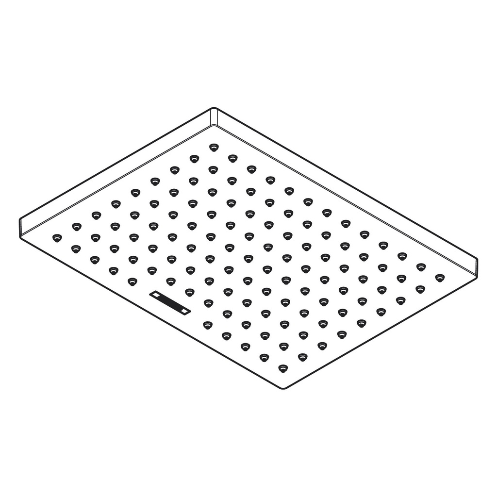 Hansgrohe 26094001 Vernis Shape Square 230 1 Jet 1.5Gpm