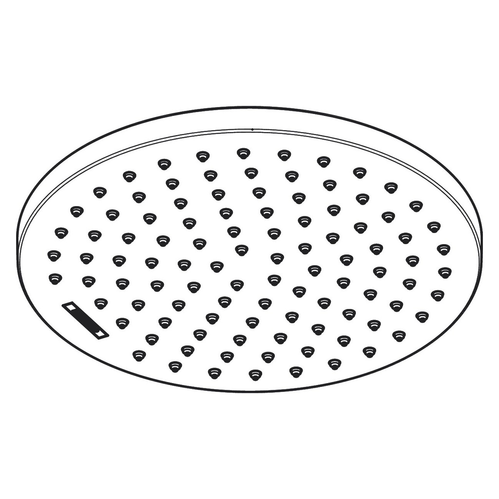 Hansgrohe 26093001 Vernis Blend Round 200 1 Jet 1.5Gpm Chrome