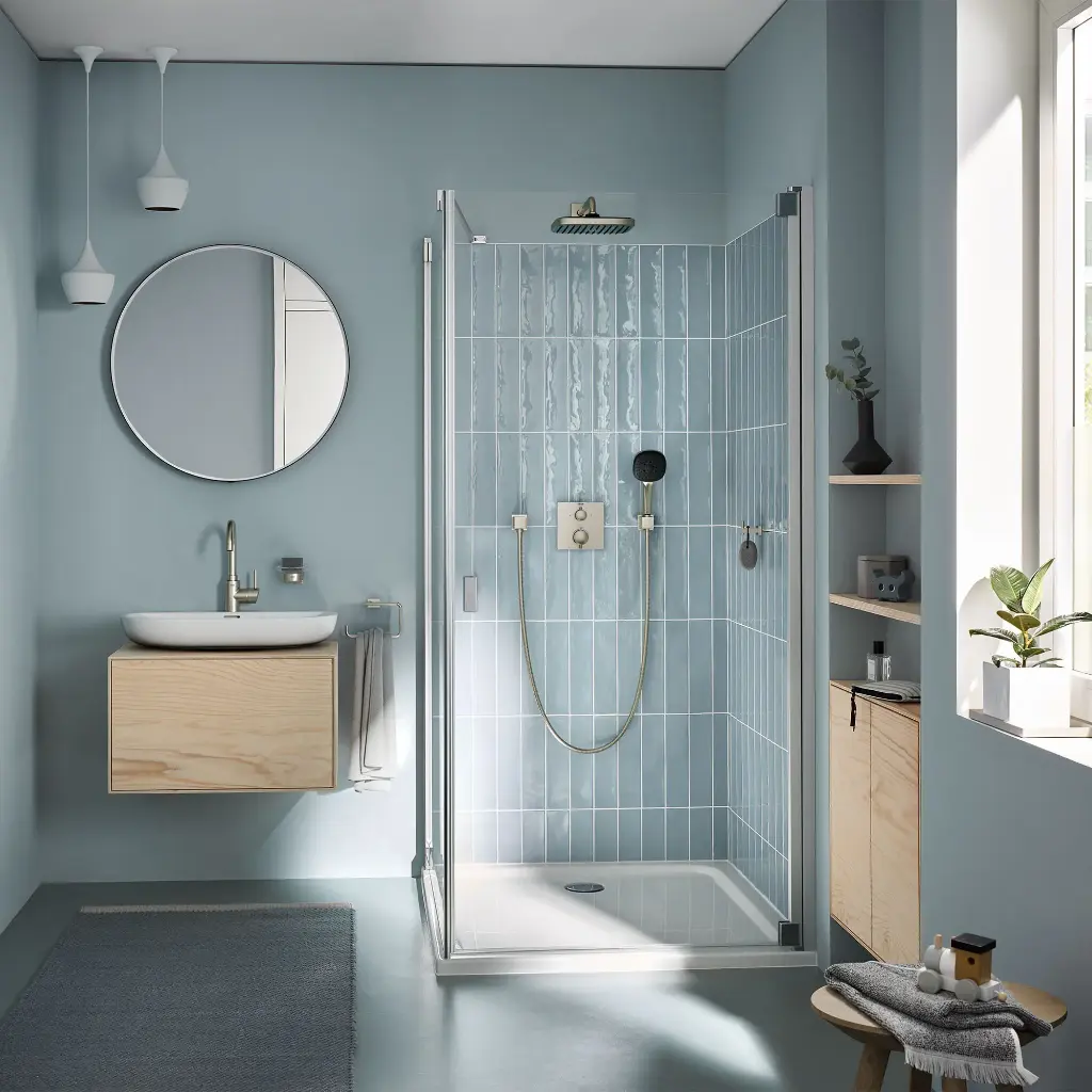 Grohe 40509EN1 Essentials Cube 24" Towel Bar Brushed Nickel