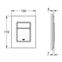 Grohe 37535A00 Skate Cosmopolitan Wall Plate S