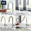 Grohe 30378DC0 Defined Dual Spray Pull-Down Bar Faucet SuperSteel InfinityFinish