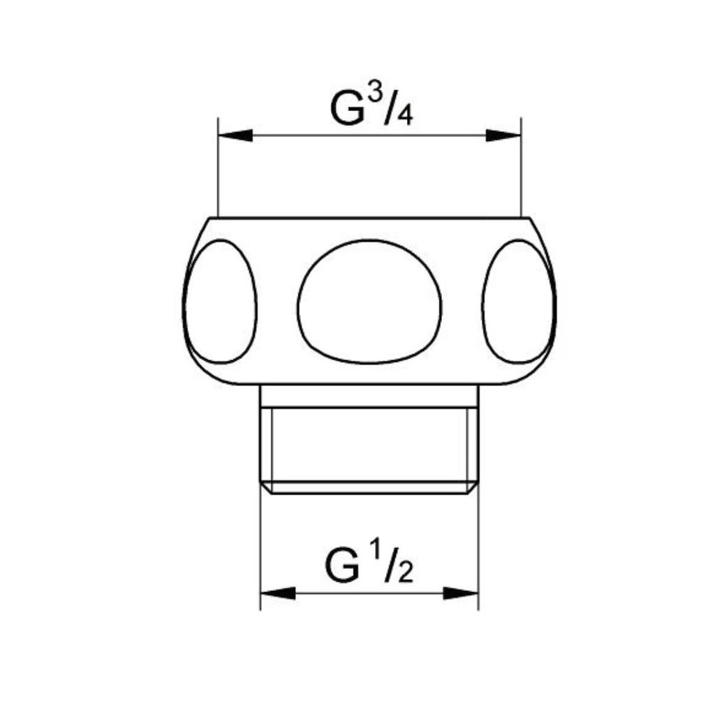 Grohe 28817000 Adaptor