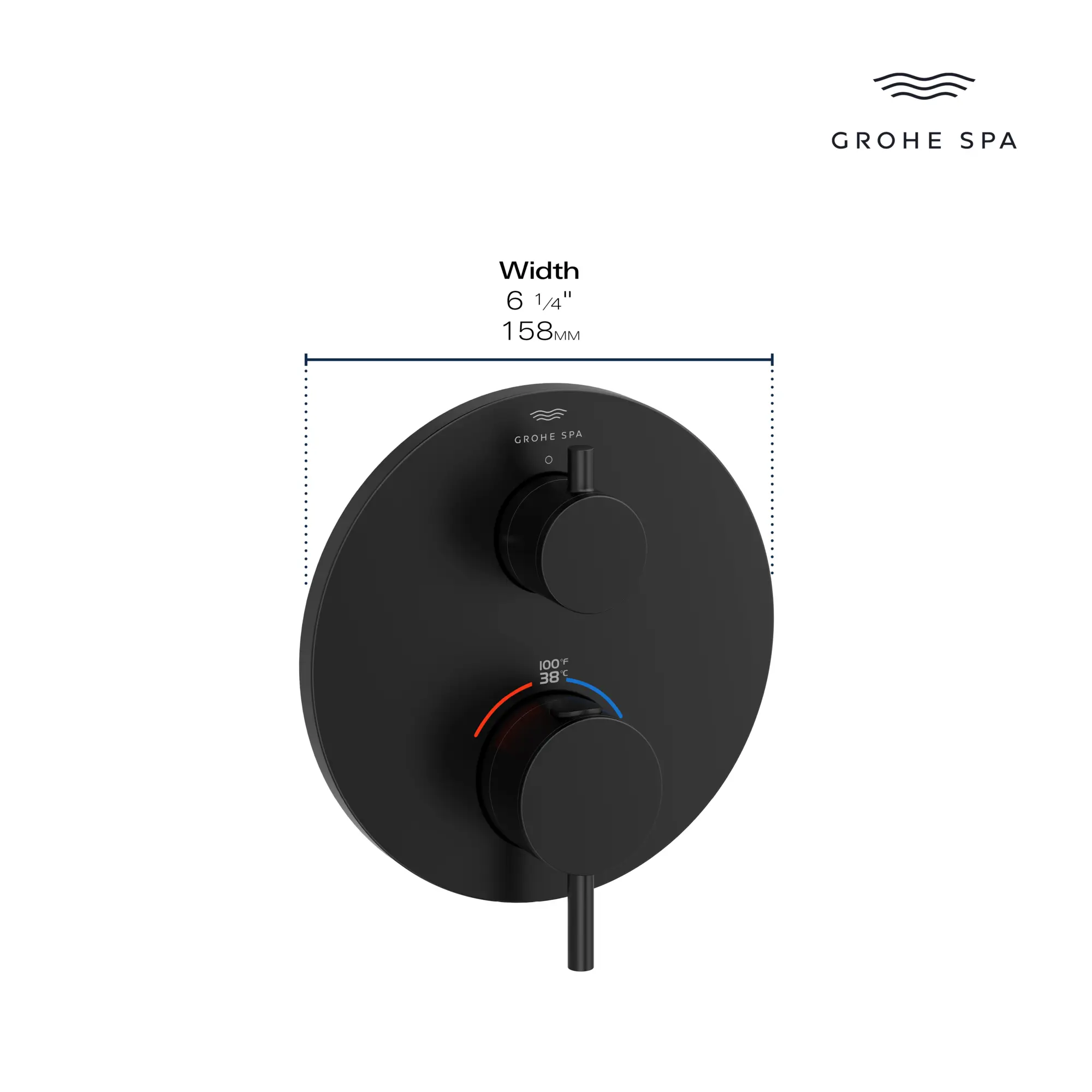 Grohe 24361GN0 Atrio Thm Trim Bath
