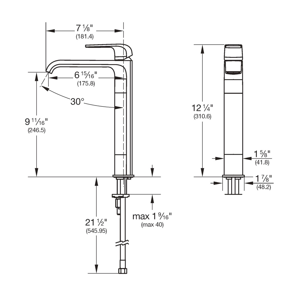 Grohe 23869EN0 Defined Ohm Vessel Basin Xl-Size