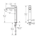 Grohe 23869000 Defined Ohm Vessel Basin Xl-Size