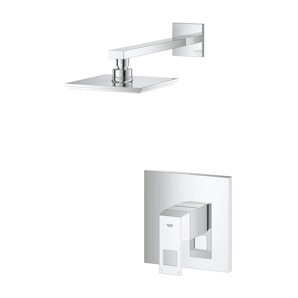 Grohe 23148000 Eurocube Pbv Set Conc. Shower Us Chrome