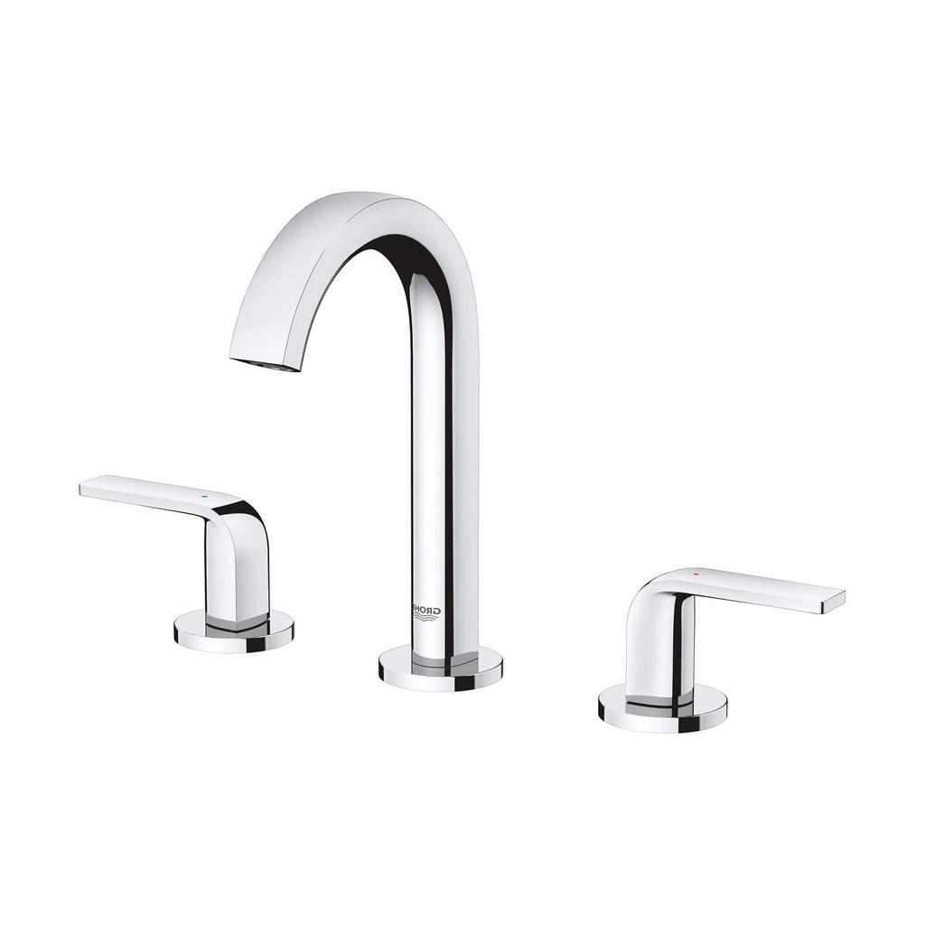 Grohe 20597000 Defined 2Hndl Basin 3-Hole Chrome