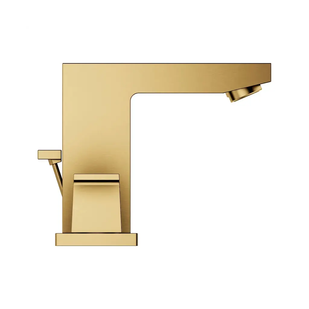 Grohe 20370GNA Eurocube 8" Widespread 2-Handle S-Size Bathroom Faucet 4.5 L/Min (1.2 Gpm) Brushed Cool Sunrise