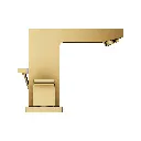 Grohe 20370GNA Eurocube 8" Widespread 2-Handle S-Size Bathroom Faucet 4.5 L/Min (1.2 Gpm) Brushed Cool Sunrise