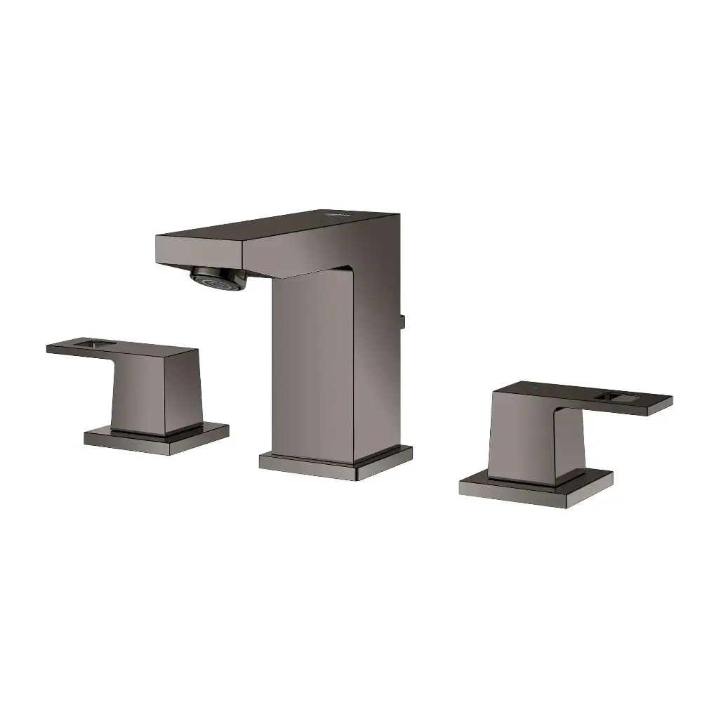 Grohe 20370A0A 8" Widespread 2-Handle S-Size Bathroom Faucet 4.5 L/Min (1.2 Gpm) Hard Graphite