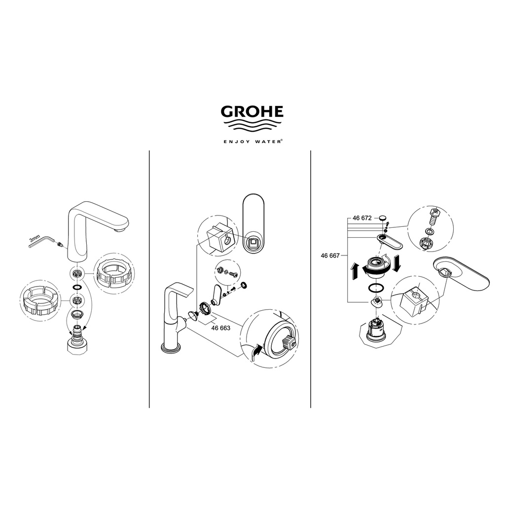Grohe 13250000 Spout