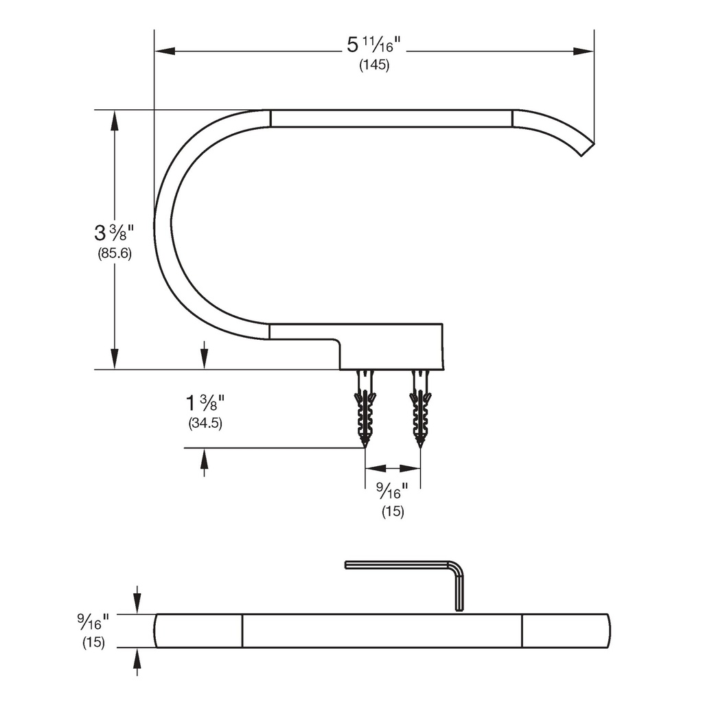 Grohe 40974EN0 Defined Toilet Paper Holder