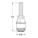 Grohe 42137000 Servo Discharge Valve Chrome