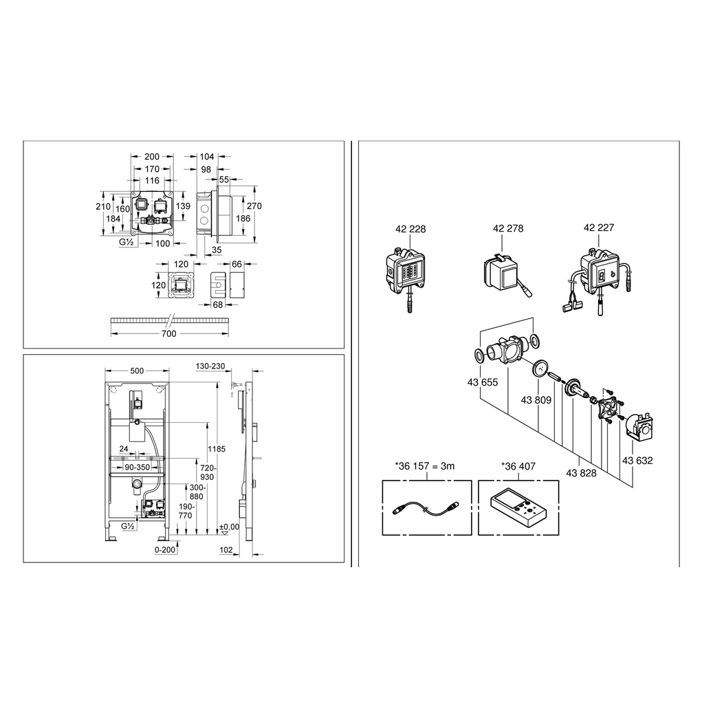 Grohe 42227000 Controller