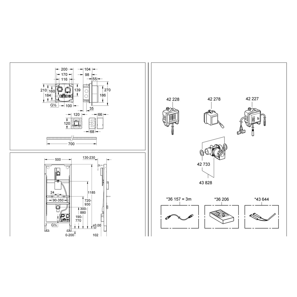 Grohe 42228000 Radar Sensor