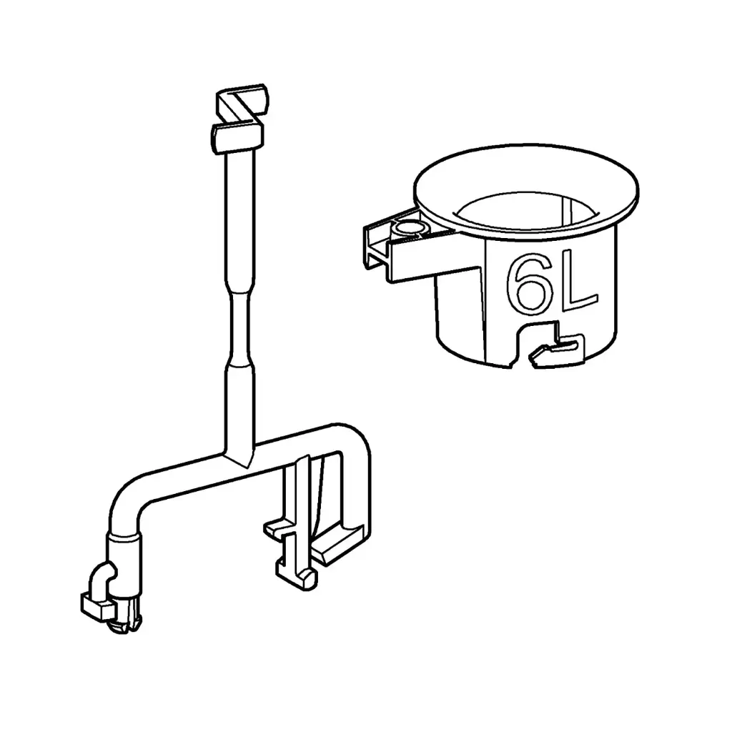 Grohe 43306000 Pullrod For Servomotor In Gd2 Chrome