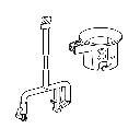 Grohe 43306000 Pullrod For Servomotor In Gd2 Chrome