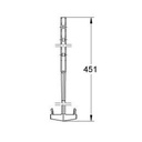 Grohe 43540000 Lift Rod Chrome