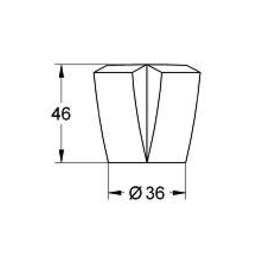 Grohe 45144000 Costa Abs Handle
