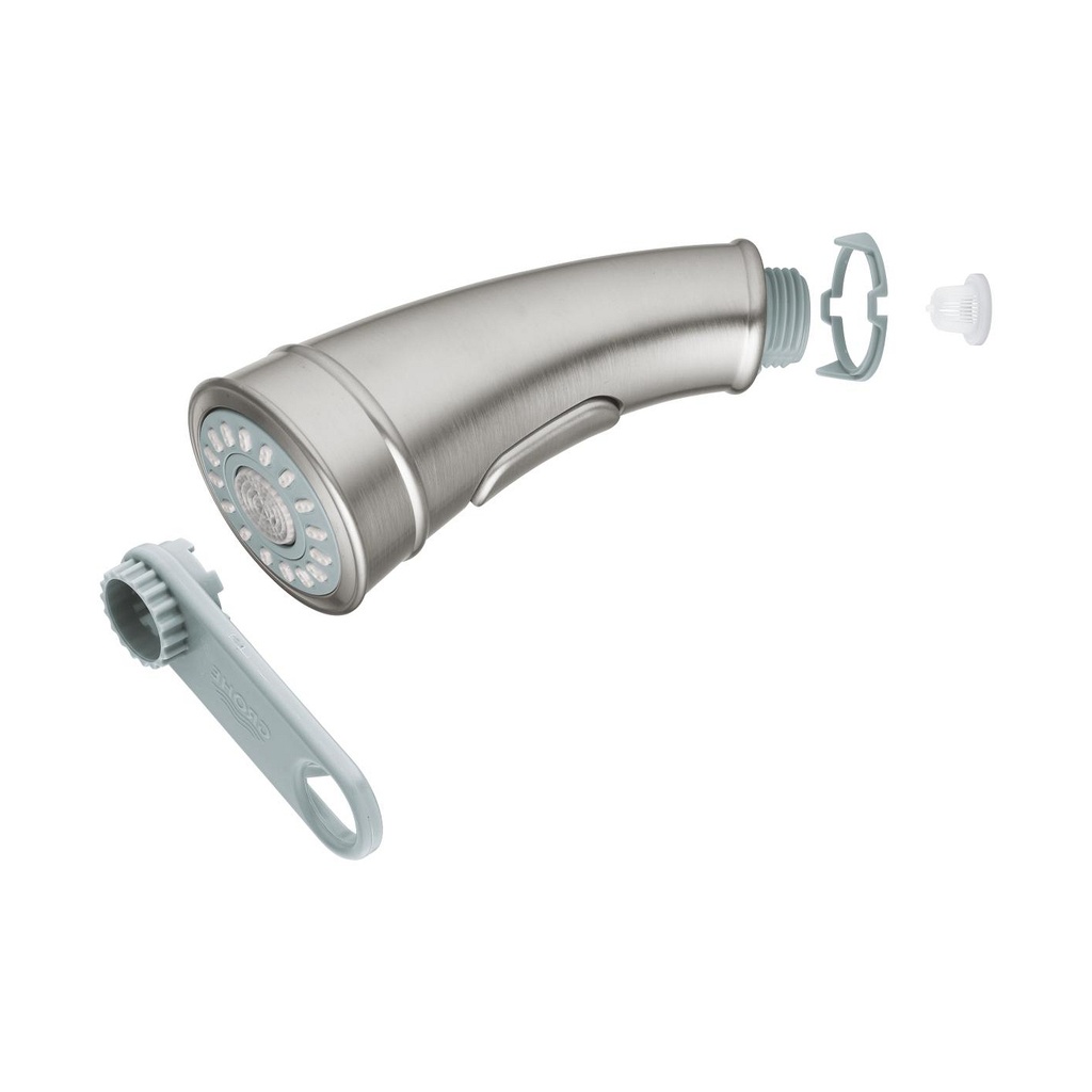 Grohe 46890Nd0 Pull Out Spray Supersteel/Light Gray