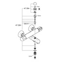 Grohe 47354000 Diverter Knob Chrome