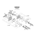 Grohe 47466000 Universal Non-Return Valves 3/4 StarLight Chrome