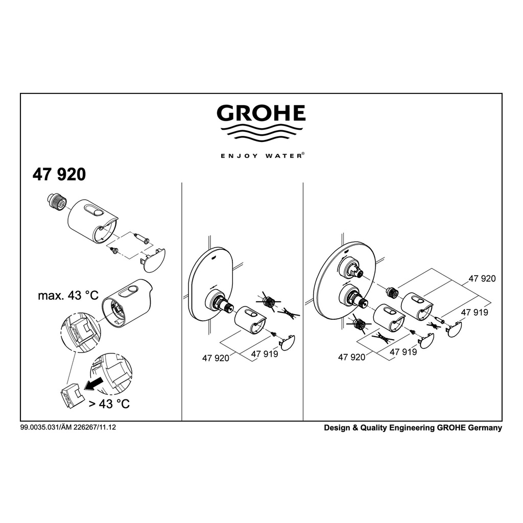 Grohe 47924000 Race