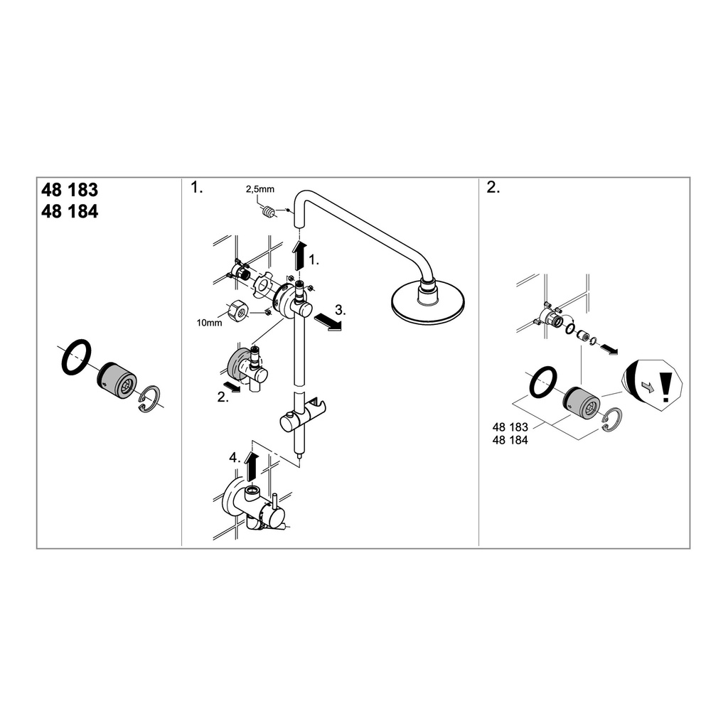 Grohe 48184000 Non-Return Valves