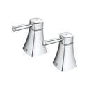 Grohe 48325000 Grandera Pair Of Handles Blue/Red Us