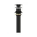Grohe 486562430 Bathroom Sink Pop-Up Drain With Overflow Matte Black
