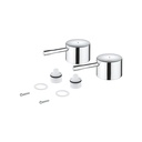 Grohe 48330000 Essence New Pair Of Handles Blue/Red 