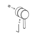 Grohe 49158000 Concetto Pbv Trim Lever Grohe Chrome