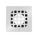 Mirolin GR-FD3-WH 4.25 In. Square Drain Grate White