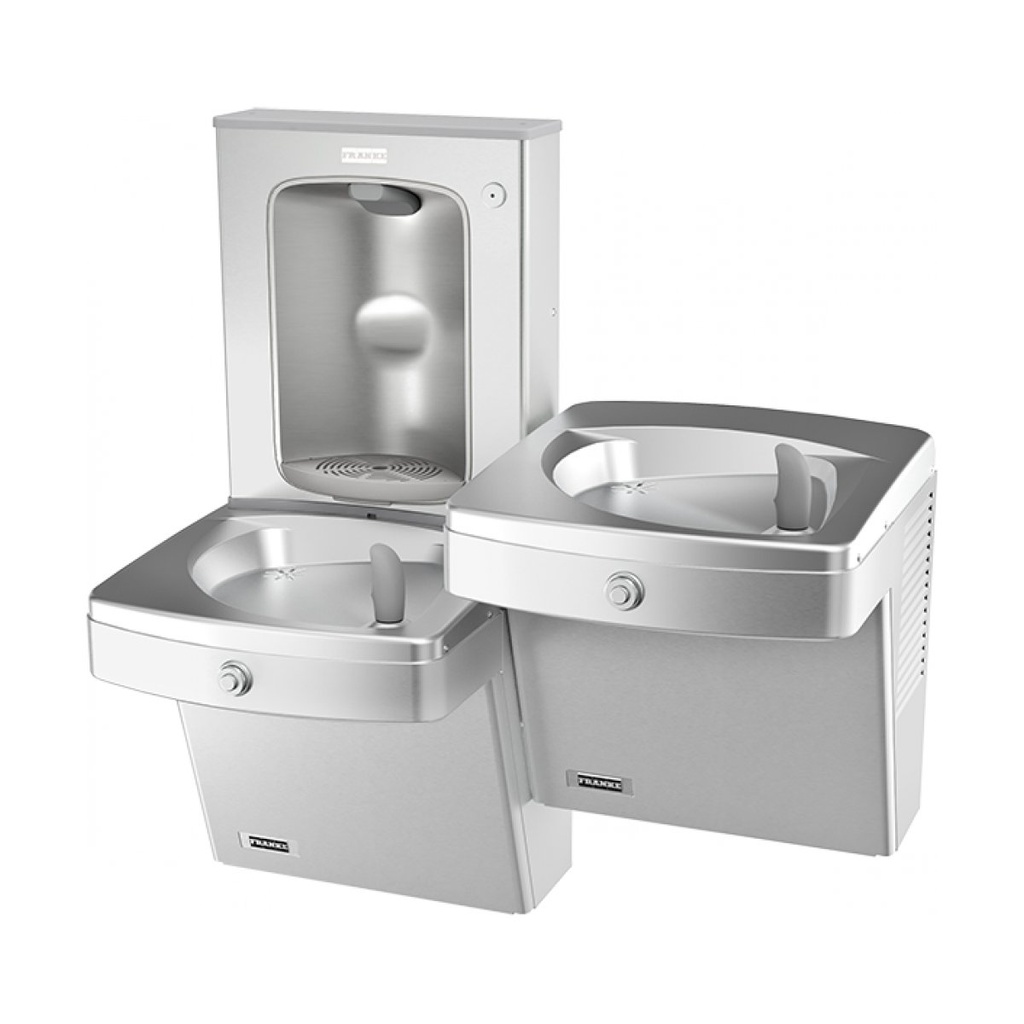 Franke KEPVACSL-SBF-STN Split Level Vandal Resistant Combination Manual Universal