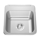 Franke LBS1308P-1-2 Single With Ledge 18 Gauge