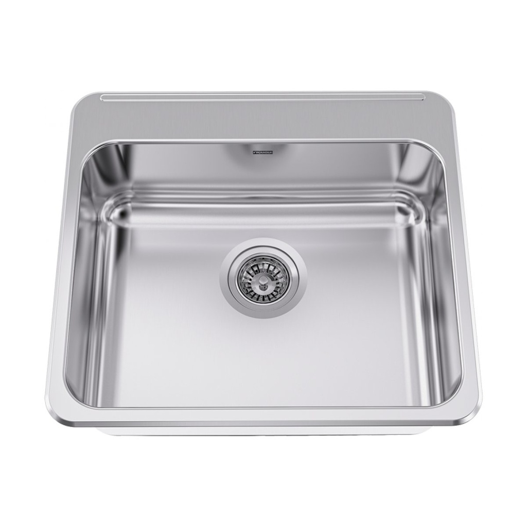 Franke LBS6108P-1 Single With Ledge 18 Gauge