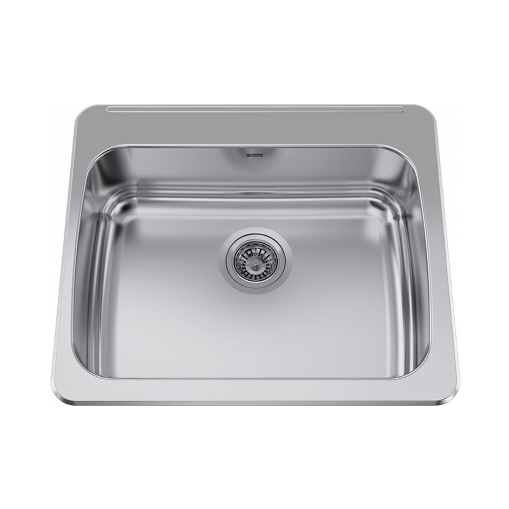 Franke LBS7308-1-1 Single With Ledge 20 Gauge