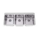Franke LBT6410PCB-1-1 Triple 18 Gauge With Ledge