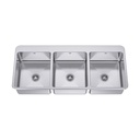 Franke LBT8610P-1 Triple 18 Gauge With Ledge