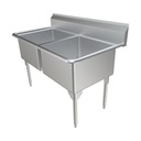 Franke RDL2448-1 Restaurant Series 16 Gauge Double Compartment
